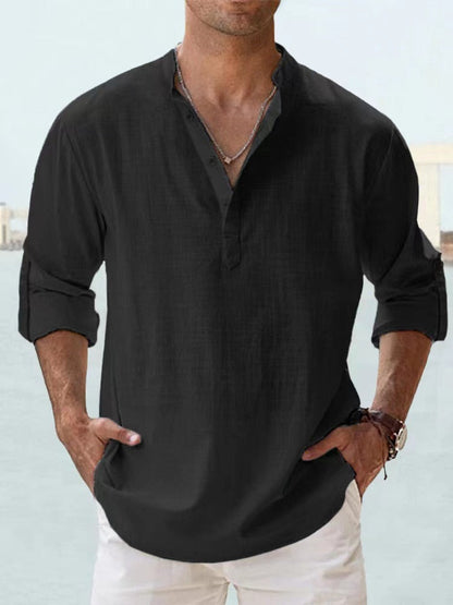 AVARO — Breathable Linen Shirt