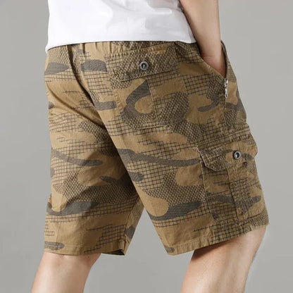 AURORAINE — Camo Elegance Shorts