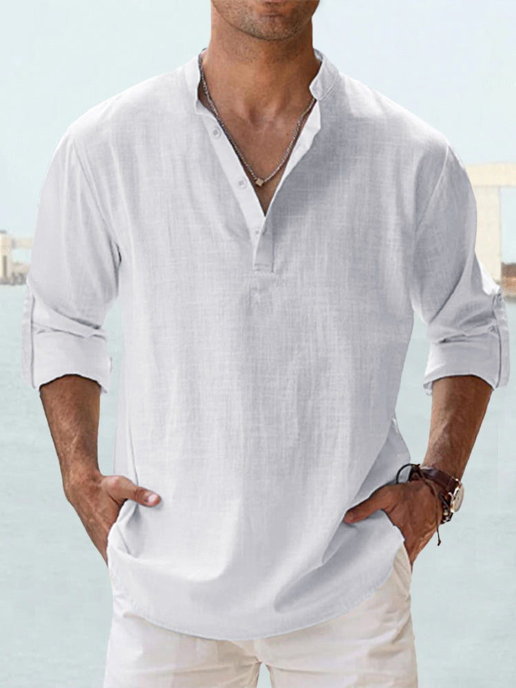 AVARO — Breathable Linen Shirt