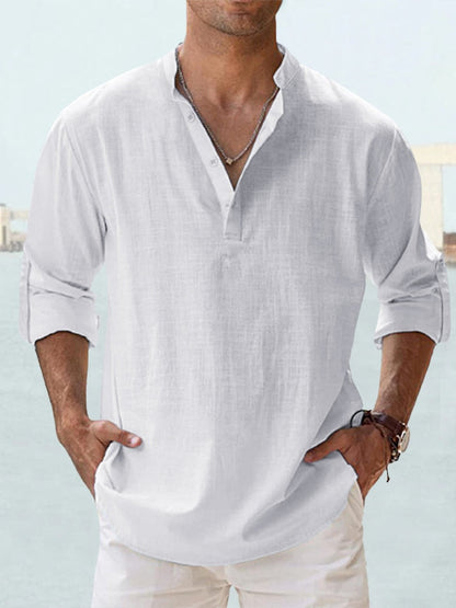 AVARO — Breathable Linen Shirt