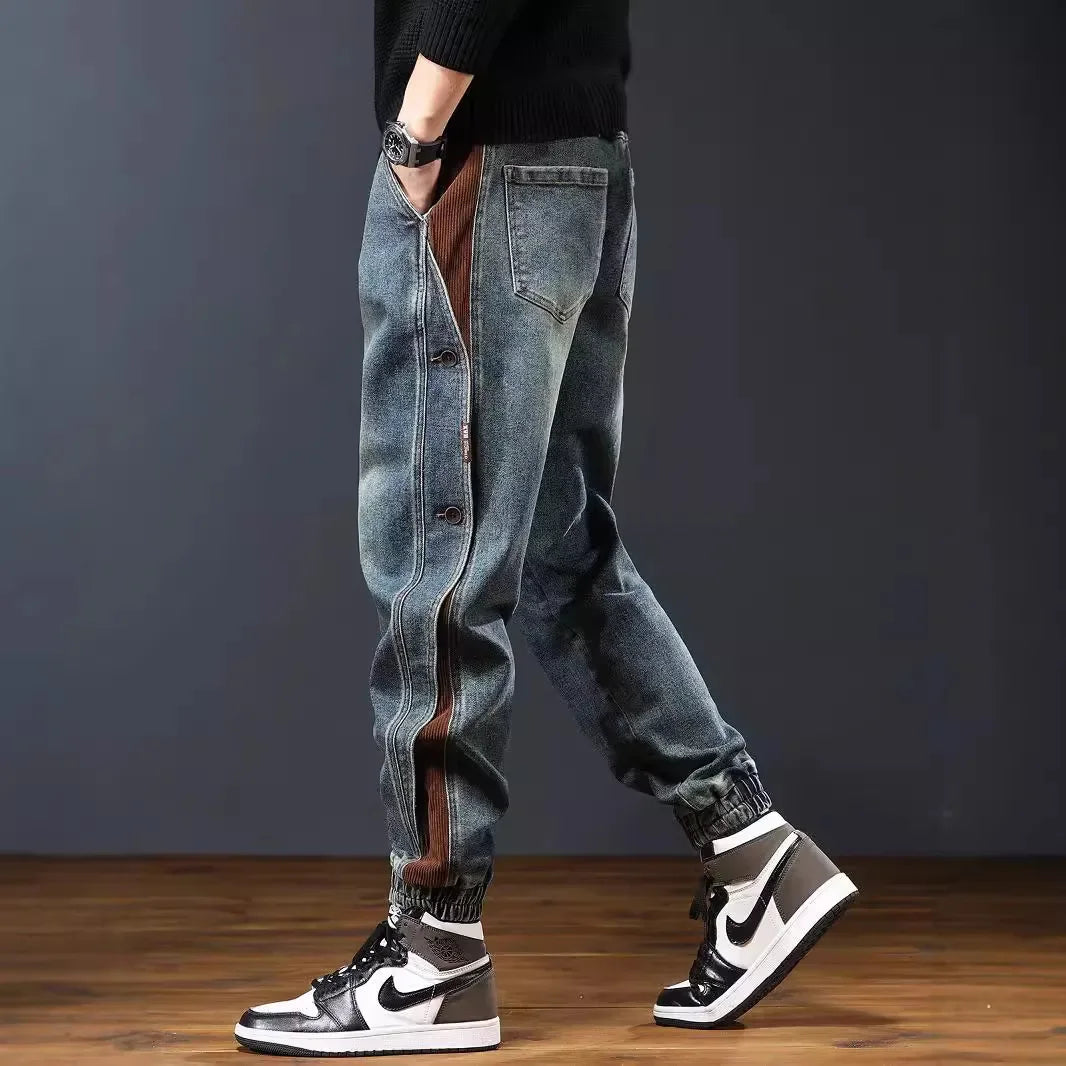 CASSIAN — Urban Denim Trousers