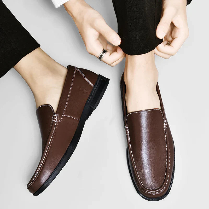 Aurello Handcrafted Leather Oxfords