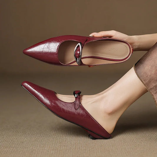 Lysara Genuine Leather Loafers