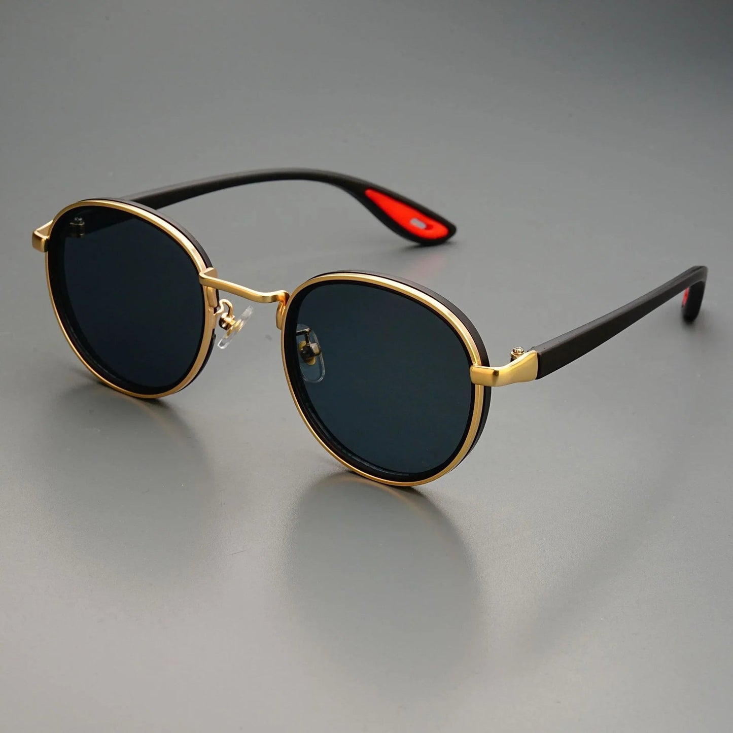 AURIC HALO — Round-Lens Sunglasses