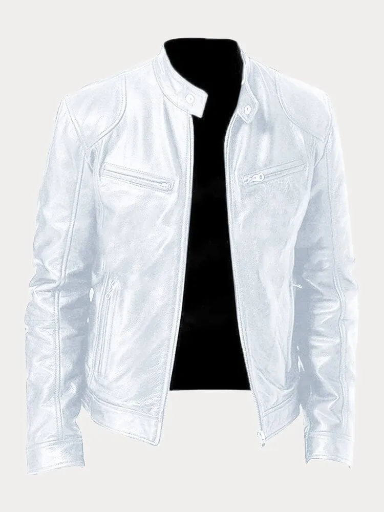 Aurelia - Luxe Leather Jacket