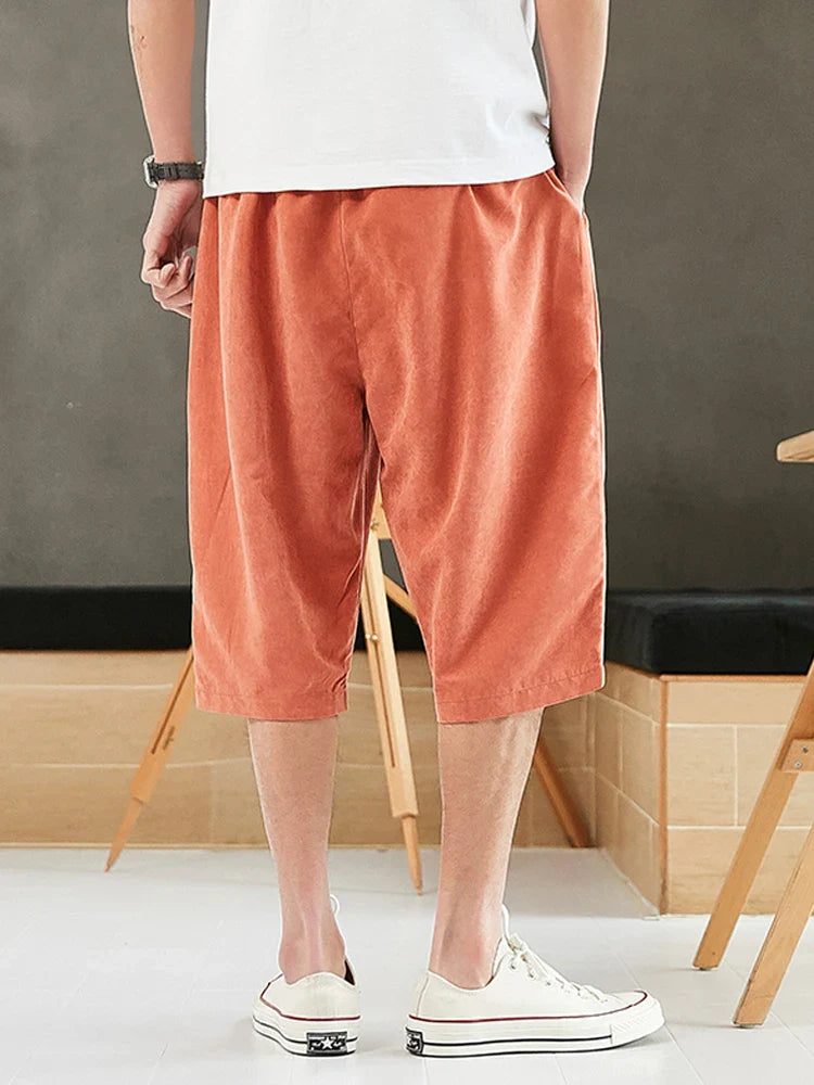 KAVIRO — Drop-Crotch Performance Shorts