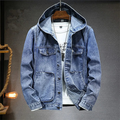 INDIGOVA — Denim Hoodie