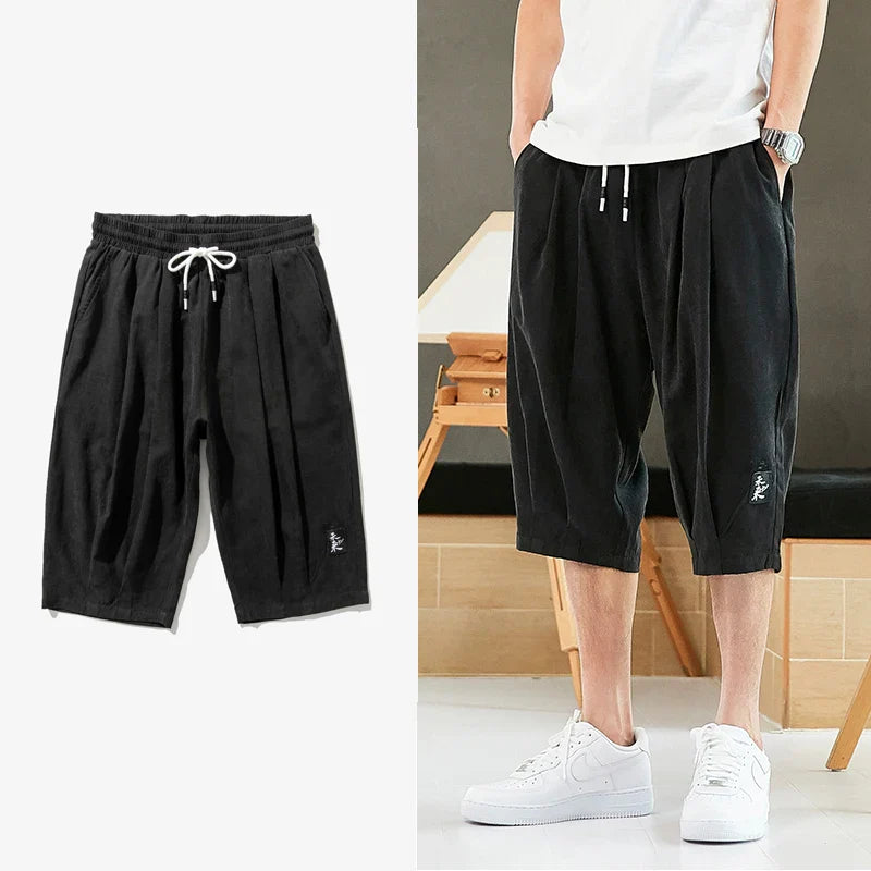 KAVIRO — Drop-Crotch Performance Shorts