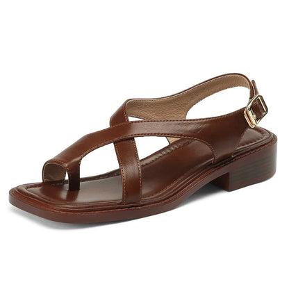 CERANO — Cross Strap Sandals