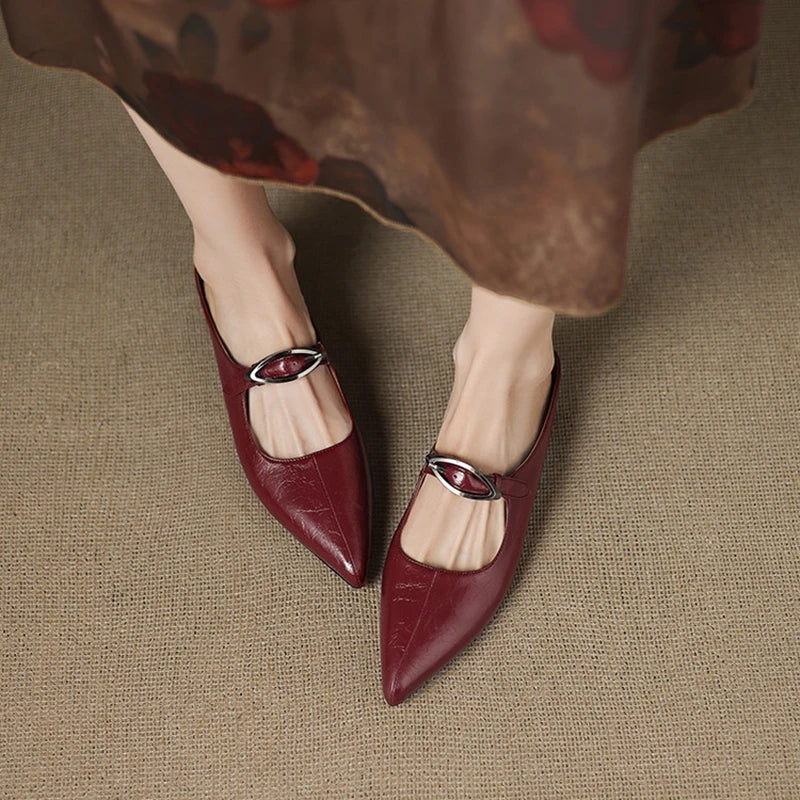 Lysara Genuine Leather Loafers