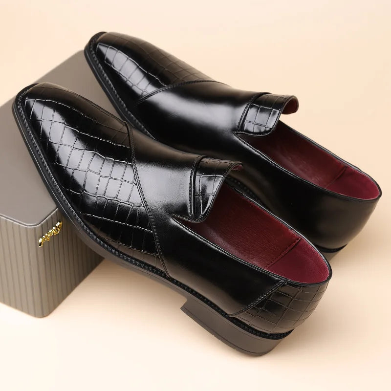 Vellura — Suede Patchwork Loafers