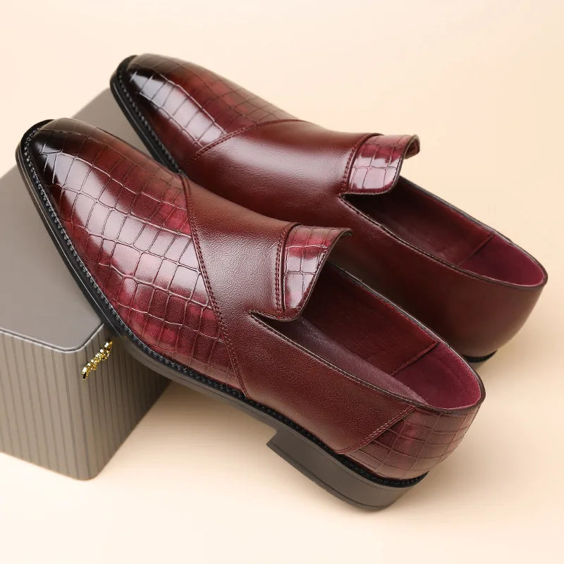 Vellura — Suede Patchwork Loafers