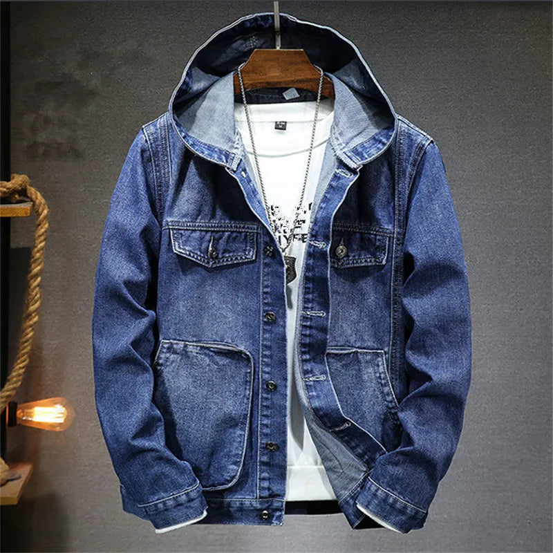 INDIGOVA — Denim Hoodie