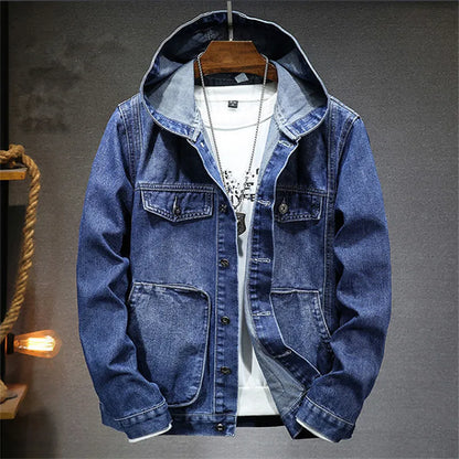 INDIGOVA — Denim Hoodie