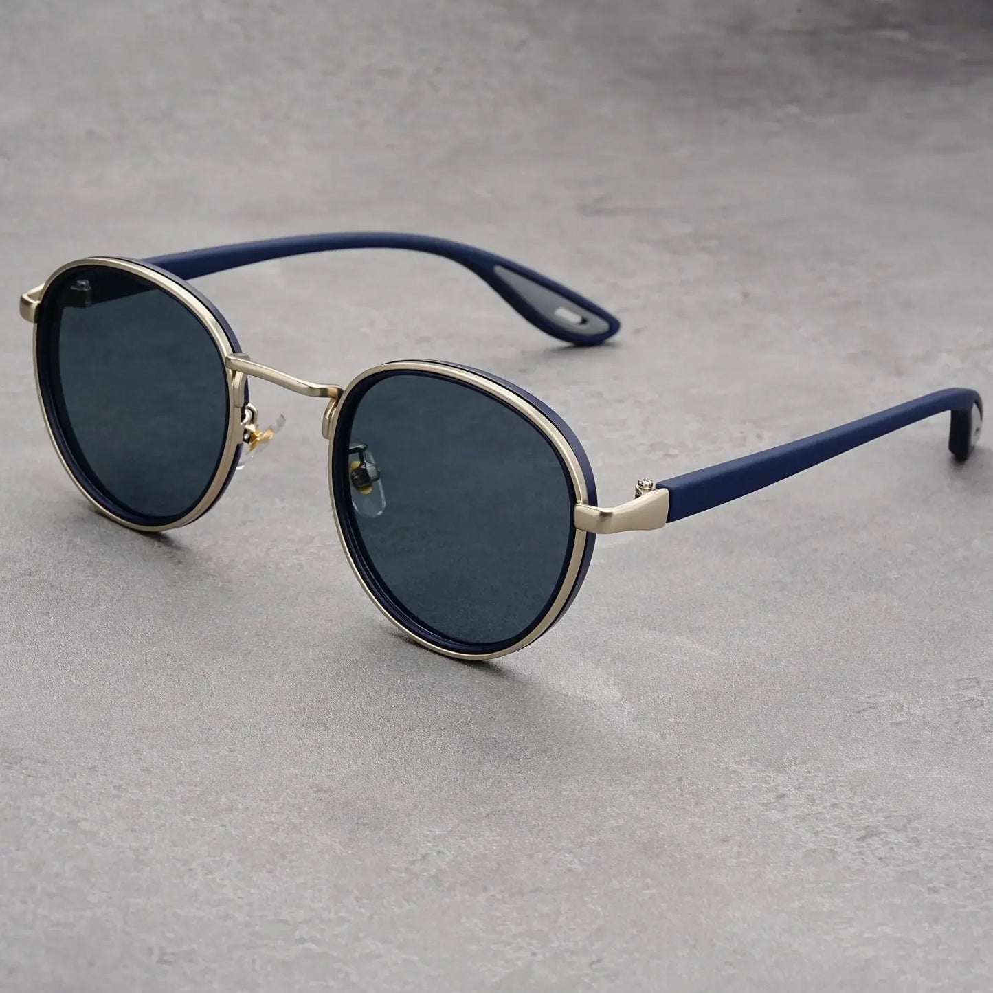 AURIC HALO — Round-Lens Sunglasses