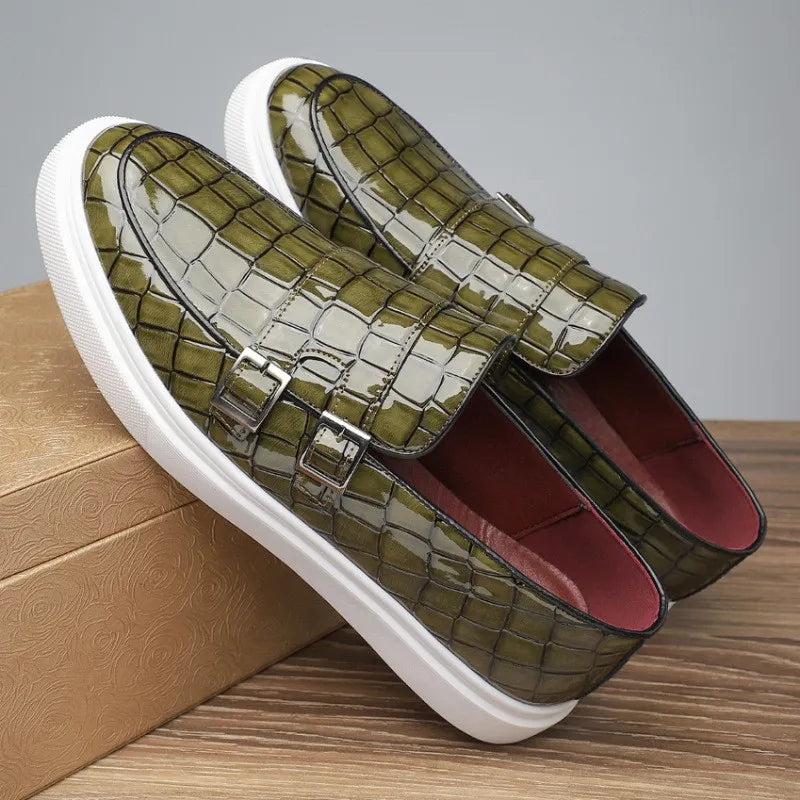 Serpenté — Leather Outdoor Sneakers