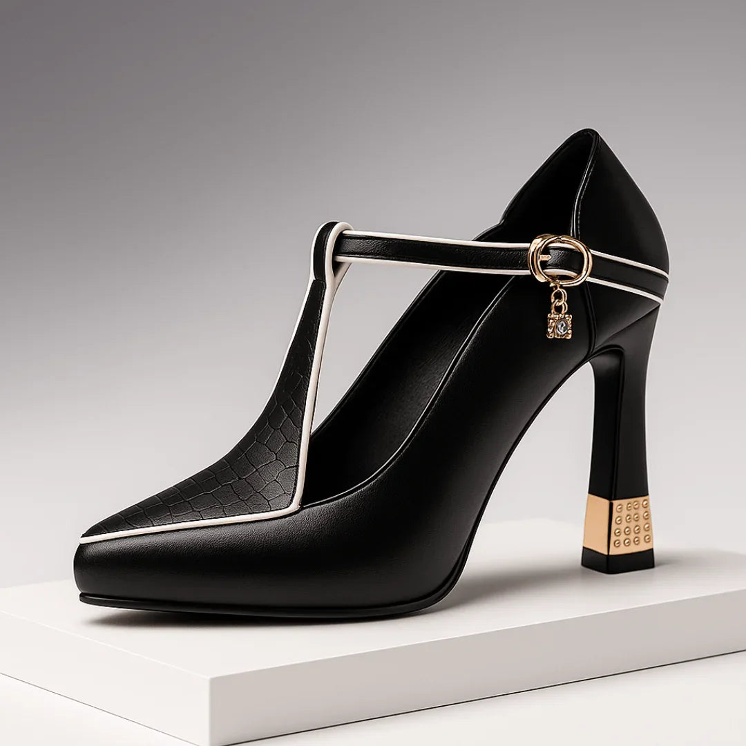 AURELIA — Vegan Leather Heels