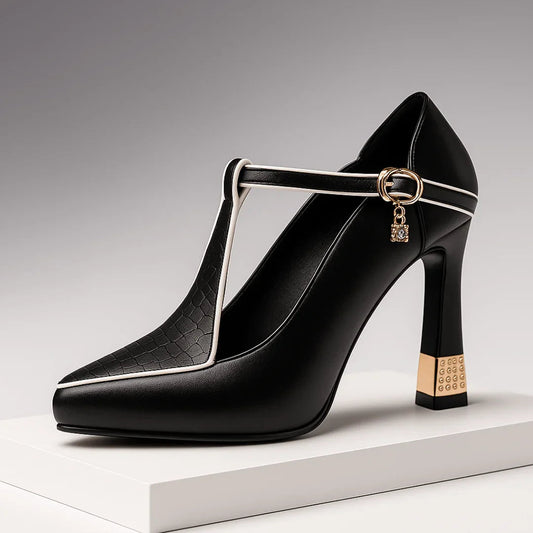 AURELIA — Vegan Leather Heels