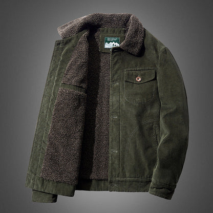 CARMINE — Sherpa Corduroy Jacket