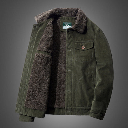 CARMINE — Sherpa Corduroy Jacket