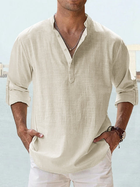 AVARO — Breathable Linen Shirt