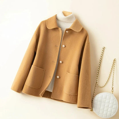 LUCENTE CASHMERE WRAP COAT
