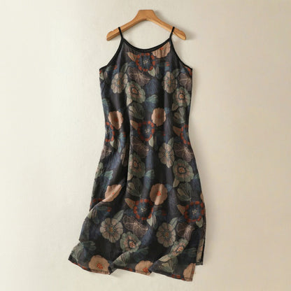 LUMIÈRE DE LYS — Linen Slip Dress
