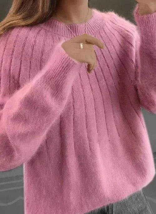 MIRANEL — Round Neck Cashmere Sweater