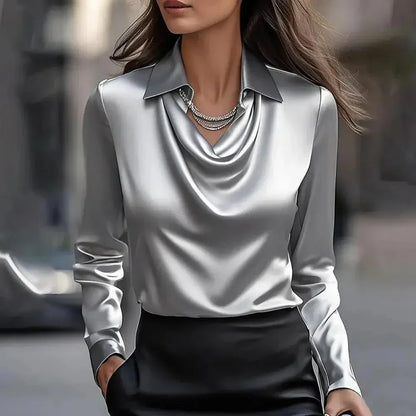 LUMISILK — Satin Blouse