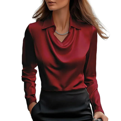 LUMISILK — Satin Blouse