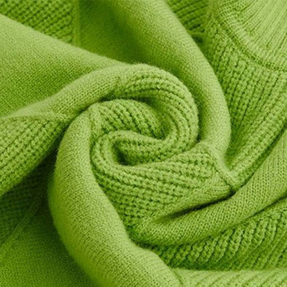 CALIANE — High Neck Knitted Sweater