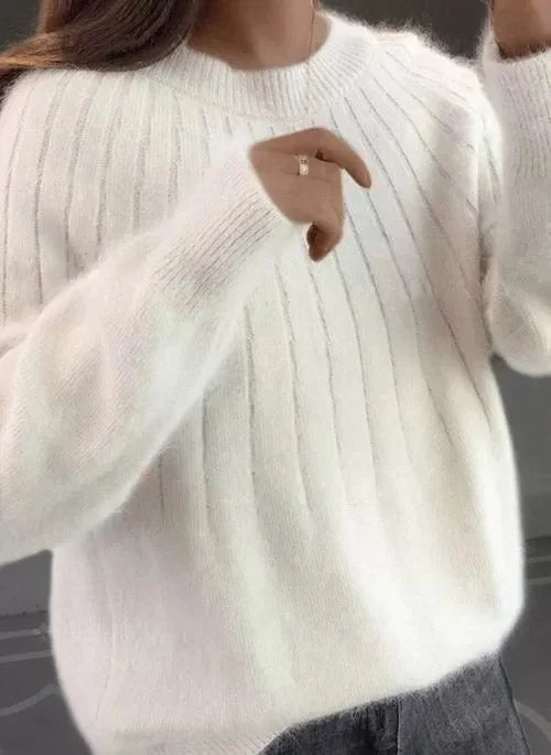 MIRANEL — Round Neck Cashmere Sweater