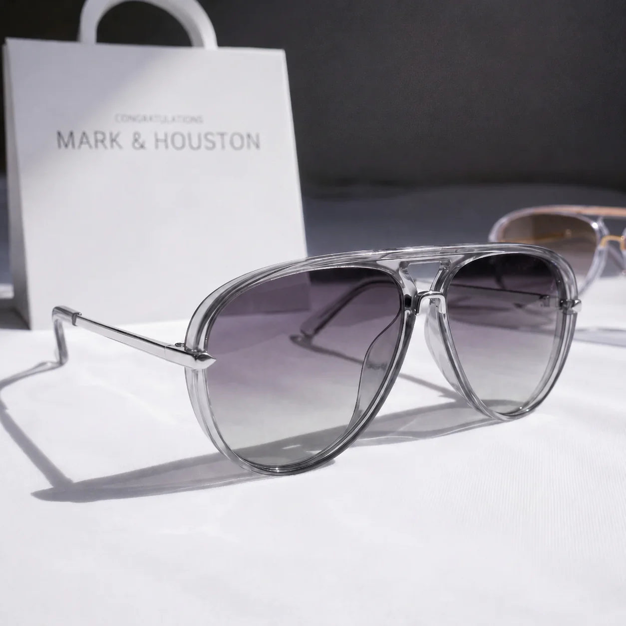 Viola Retro Aviator Sunglasses
