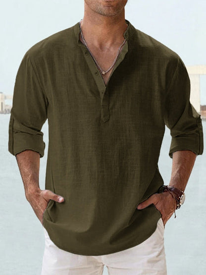 AVARO — Breathable Linen Shirt