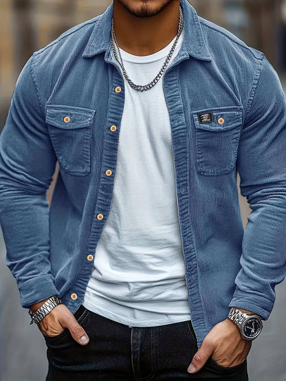 Velvao — Ribbed Velvet Shirt