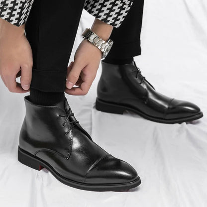 Elegante Royale Cap-Toe Laarzen