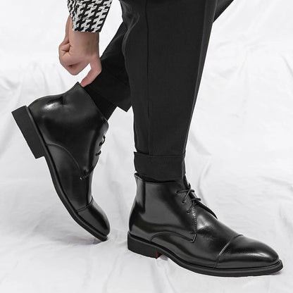 Elegante Royale Cap-Toe Laarzen