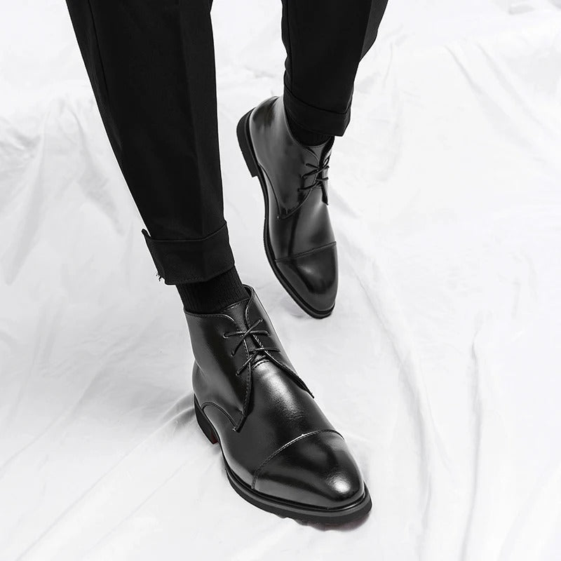 Elegante Royale Cap-Toe Laarzen