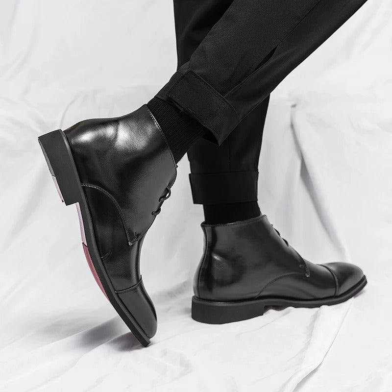 Elegante Royale Cap-Toe Laarzen