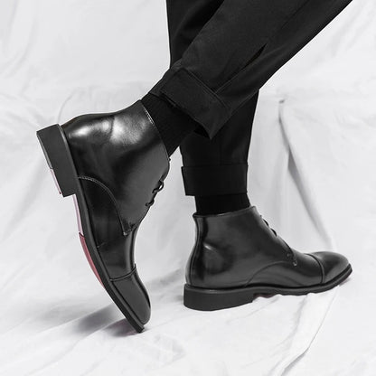 Elegante Royale Cap-Toe Laarzen