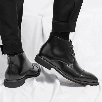 Elegante Royale Cap-Toe Laarzen