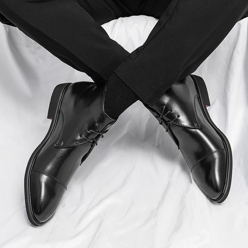 Elegante Royale Cap-Toe Laarzen