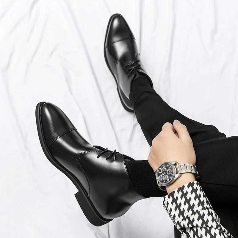 Elegante Royale Cap-Toe Laarzen