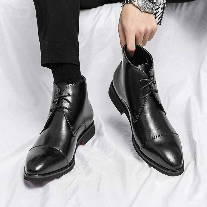 Elegante Royale Cap-Toe Laarzen