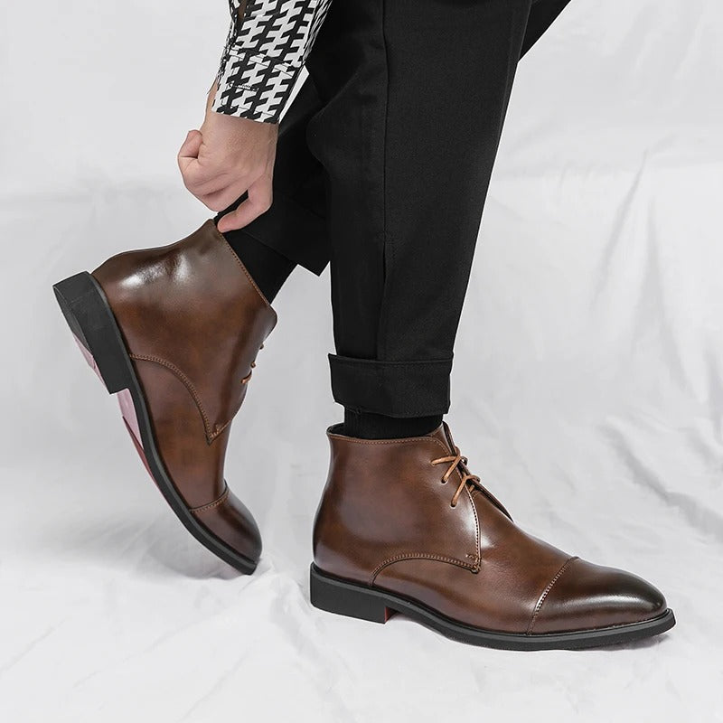 Elegante Royale Cap-Toe Laarzen
