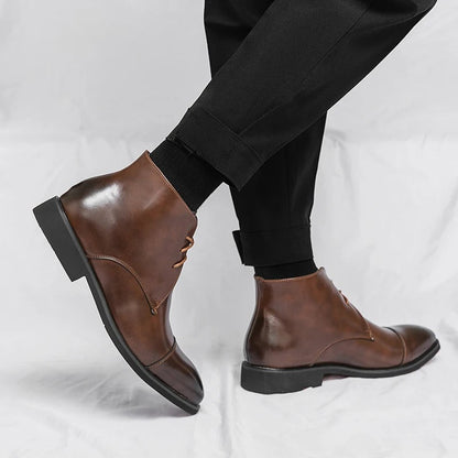 Elegante Royale Cap-Toe Laarzen