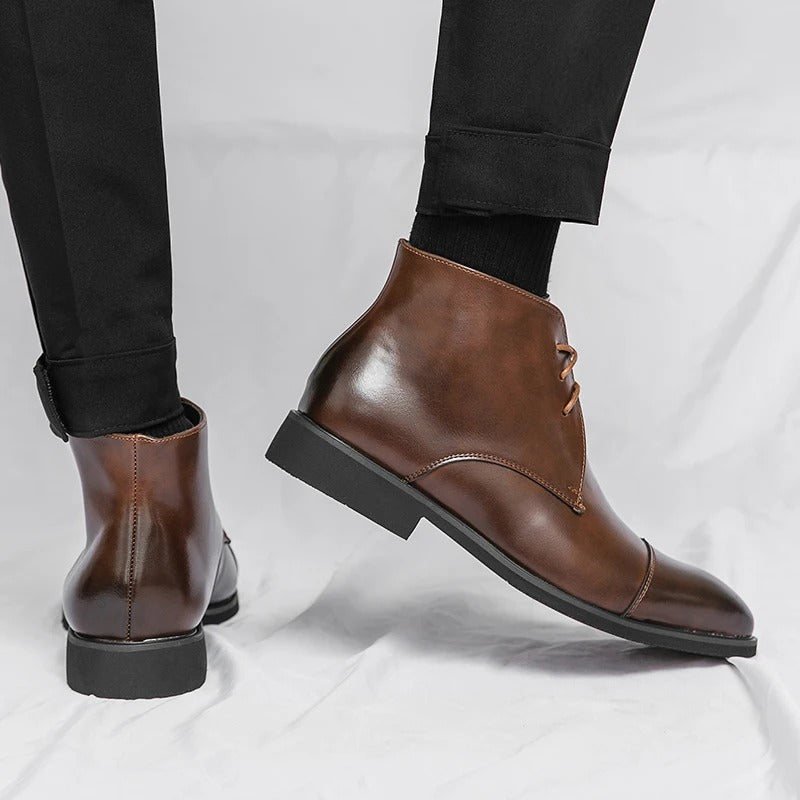 Elegante Royale Cap-Toe Laarzen