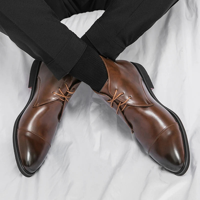 Elegante Royale Cap-Toe Laarzen