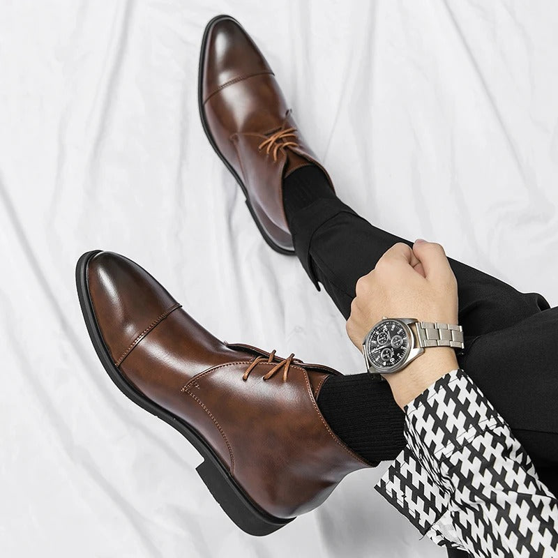 Elegante Royale Cap-Toe Laarzen