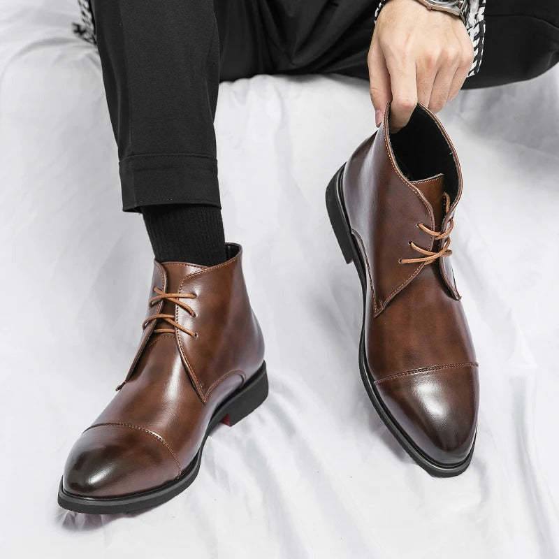 Elegante Royale Cap-Toe Laarzen